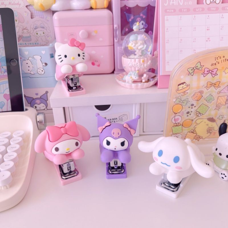 

Stapler Besar Sanrio Staples Kuromi Melody Cinnamoroll