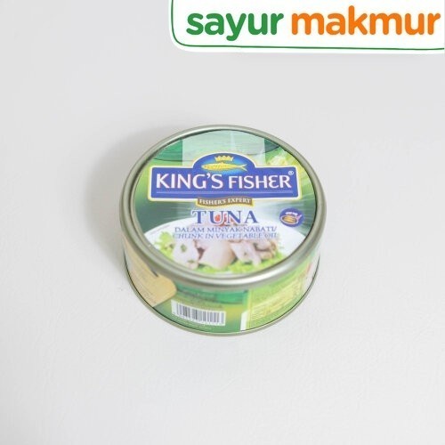 

Kings Fisher Tuna Chunk in Oil 170 gram Sayurmakmur
