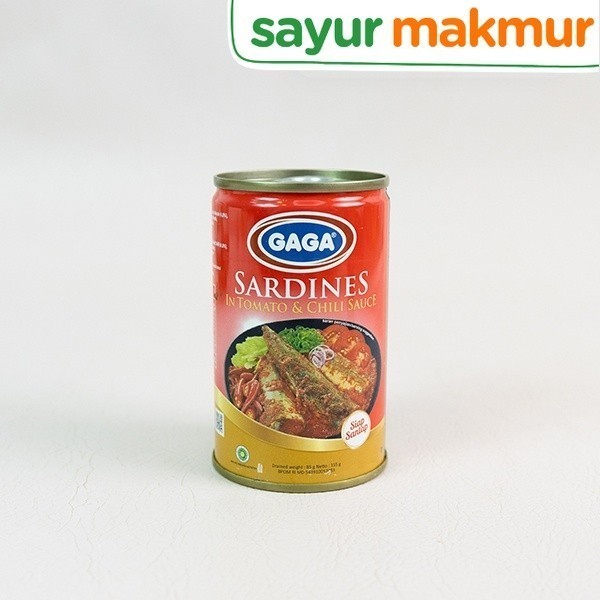 

Gaga Sarden Saus Tomat 155 gram Sayurmakmur