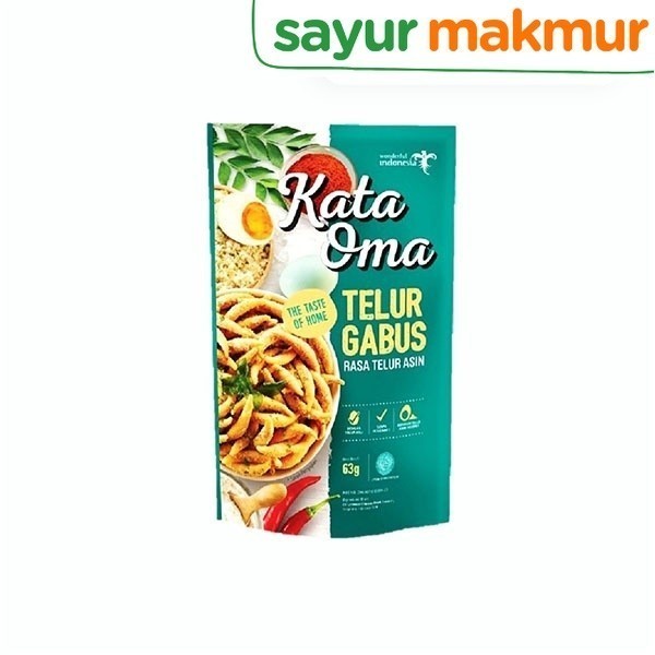 

Kata Oma Telur Gabus Telur Asin 63 gram Sayurmakmur