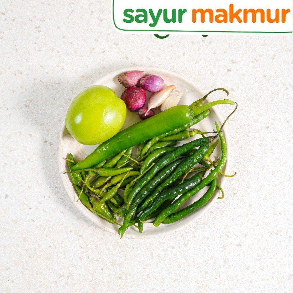 

Paket Sambal Hijau Fresh Konvensional 1 pack