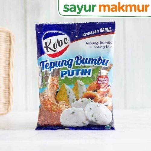 

Kobe Tepung Bumbu Putih 210 gram Sayurmakmur