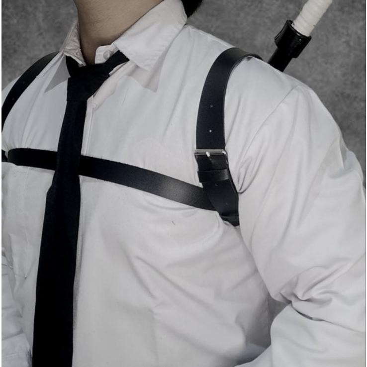 Promo Spesial [HF053] Body Belt Harness Fashion cosplay Young Kishibe chainsaw man Hemat