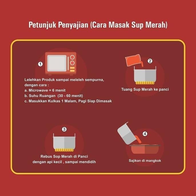 

Uinn - Sup Merah Khas Malang Frozen Food Gl8 Non Halal