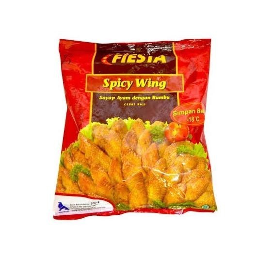 

Uinn - Fiesta Spicy Wings / Sayap Ayam Bumbu / Frozen Food 500Gr Original