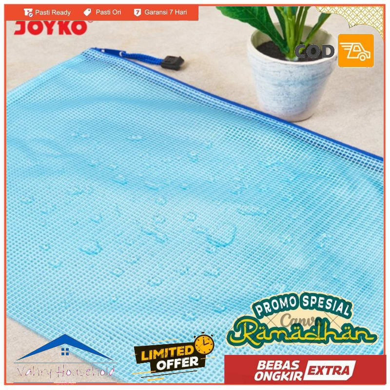 

Joyko Document Bag Map Resleting Tas Dokumen Surat Jaring DCB-33 Ziper - B5