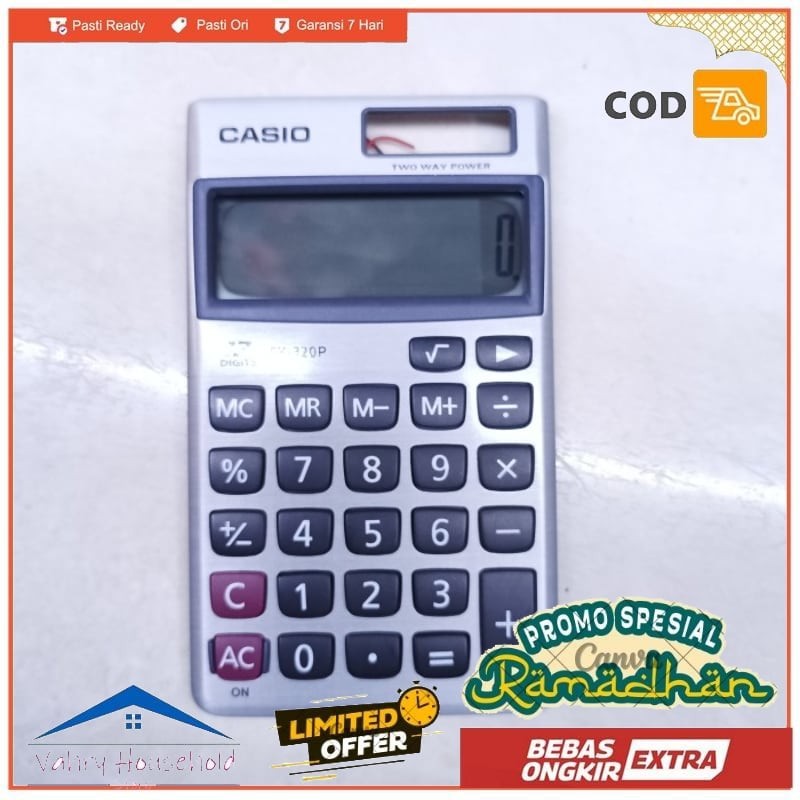 

BODY MODUL LAYAR CALCULATOR CASIO SX320PW ORI