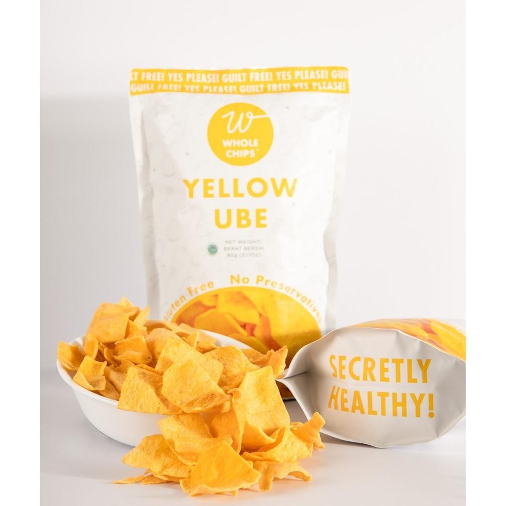 

POI Keripik Ubi Madu Whole Chips Yellow Ube 90gr - Keripik Sehat Bebas MSG TERLARIS