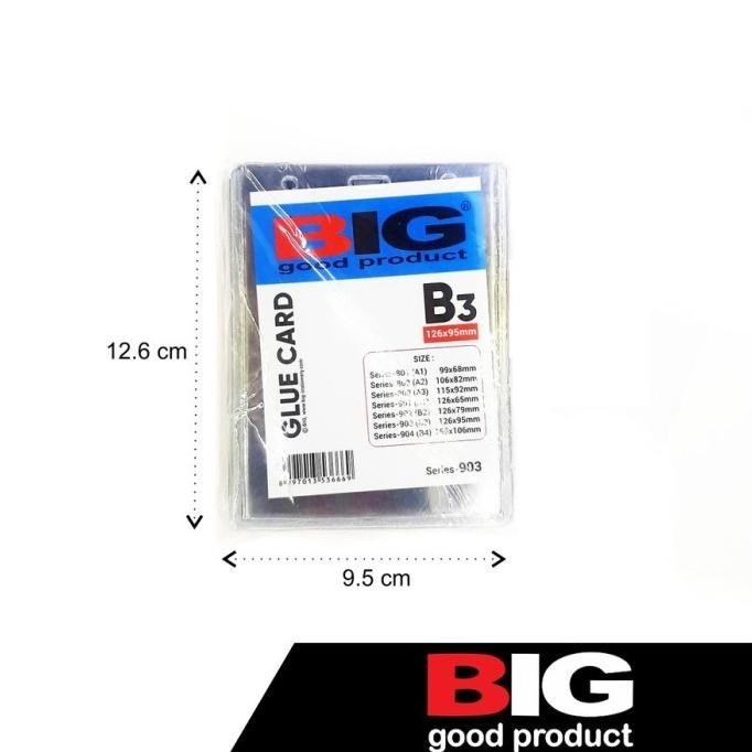 

Plastik ID Card Mika B3 (Name Tag / Glue Card / Card Holder) PAK ilmi__77