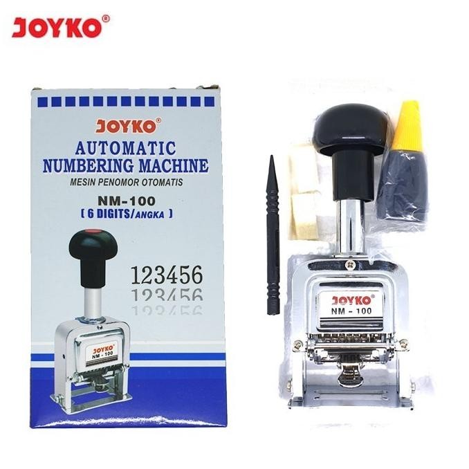 

Stempel Nomor Otomatis / Automatic Numbering Joyko NM-100 6 Digit ilmi__77