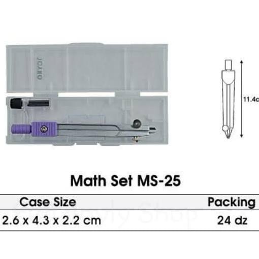 

Jangka Compas Math Set Joyko MS-25 ilmi__77