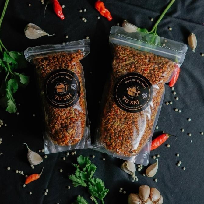 

Kering /Orek Tempe Kacang Teri Medan (Camilan Tradisional) 450 Gram E88A