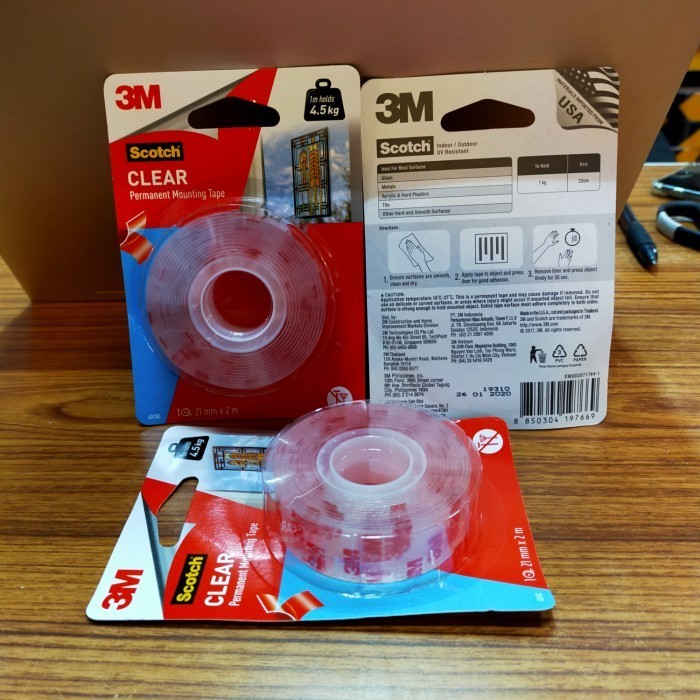 

3M Mounting Tape Double Tape 3M Scotch Super Kuat Mounting Tape 3M TERMURAH
