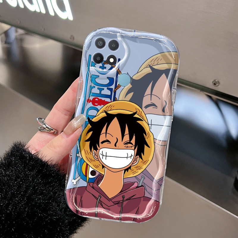 Casing Hp OPPO A15 A15s A35 Case Softcase pelindung silikon lunak Anti drop karakter Anime Casing On