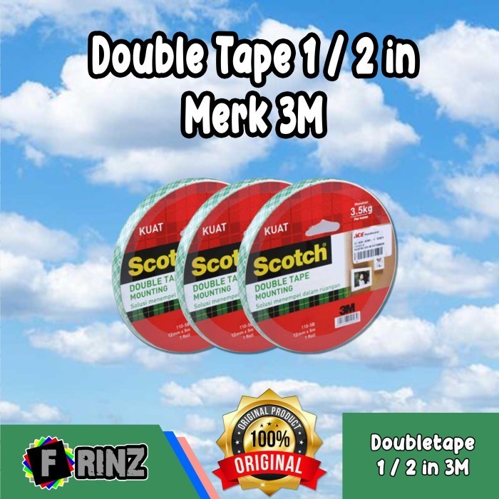 

SALE ATK ~ Double Tape Foam 3M Batik 1/2 in