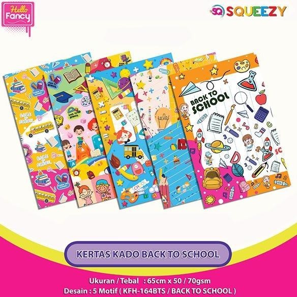 

Beli Gratis" Kertas Kado SQUEEZY 50 Lembar 5 Motif Campur 1 Tema / Bungkus Kado ||