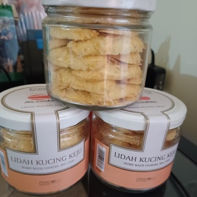 

Terbaik Lidah Kucing Keju Jar Jnc Cookies Pengiriman Cepat