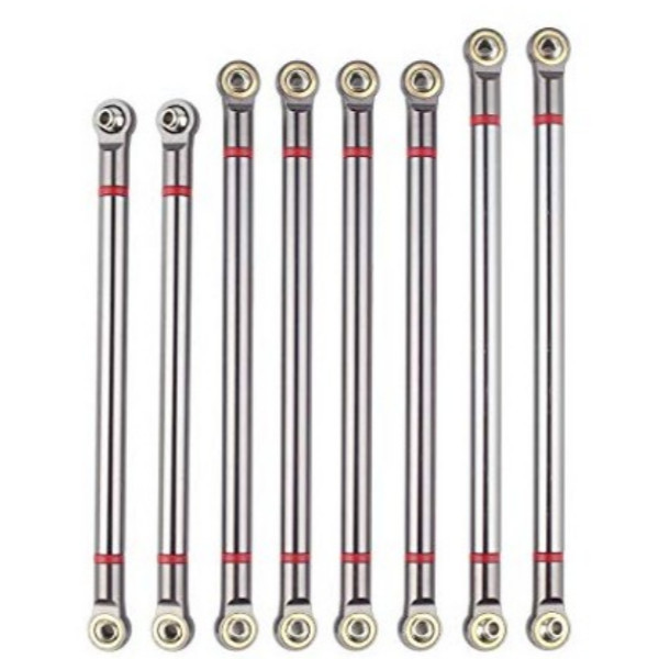 Aluminum Alloy Link For SCX10 313mm Wheel Base 8pcs