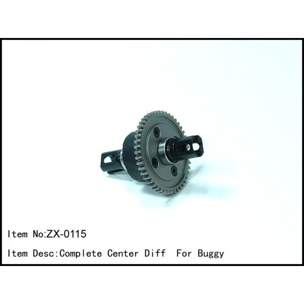 ZX-0115 Rc Car Caster Racing 1/8 COMPLETE CENTER DIFF FOR BUGGY