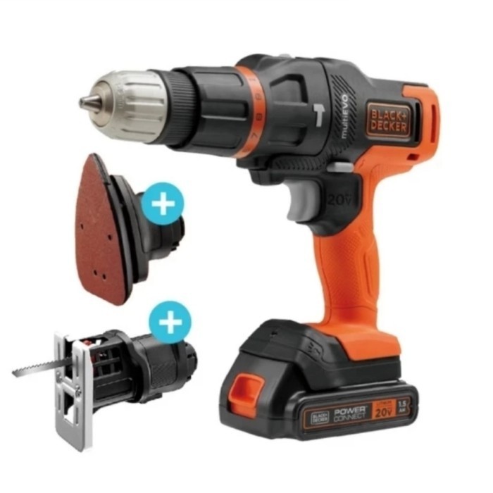 BLACK+DECKER MULTI EVO 6 HEAD KIT- BLACK AND DECKER