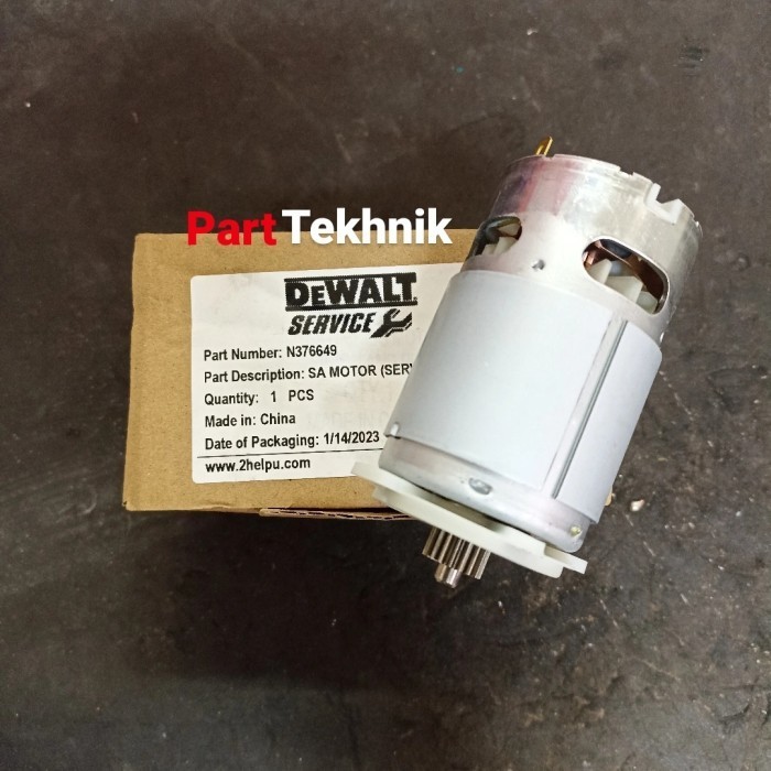 MOTOR DCD776 DEWALT ORIGINAL FOR DRILL. DYNAMO DCD776 DEWALT ORIGINAL
