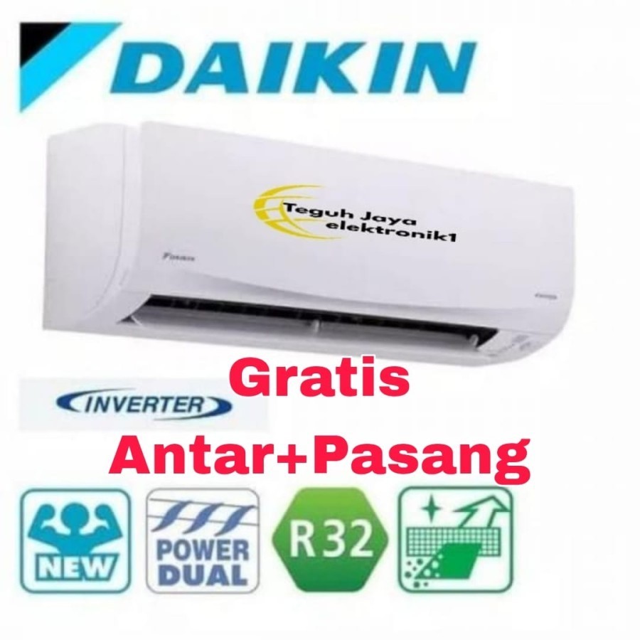 AC DAIKIN 1/2 PK inverter FTKQ 15 UVM THAILAND