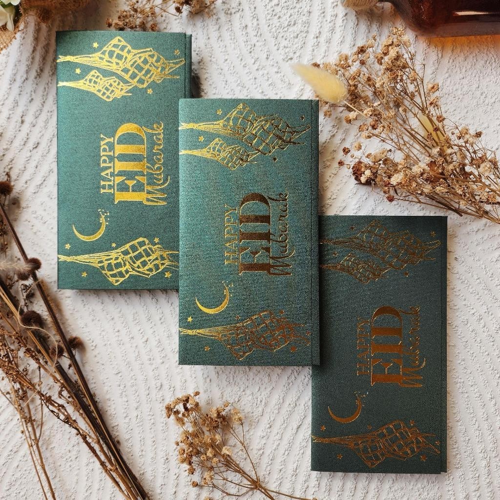 

Angpau Lebaran Hzontal Ketupat Jumbo / Amplop Uang Idul Fitri Besar / Eid Mub [1 Pa Isi 10]