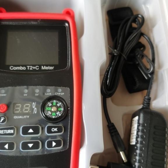 Berkualitas| Evinix - Digital signal meter DVB T2 finder / DVB C