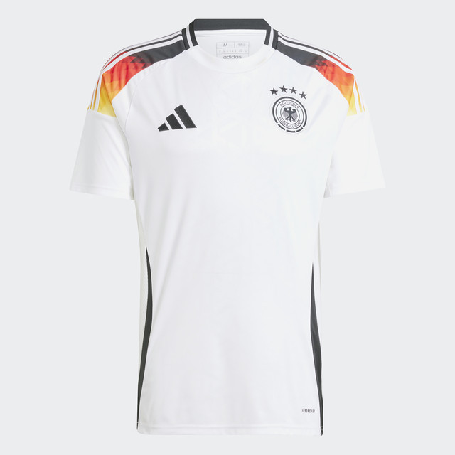 ADIDAS FOOTBALL/SOCCER Germany 24 Home Jersey Pria Putih IP8139