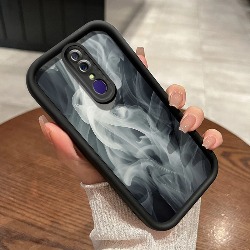 Casing Hp OPPO F11 OPPO A9 2019 OPPO A9x Case sarung HP casing ponsel pola Halo warna-warni baru Sof