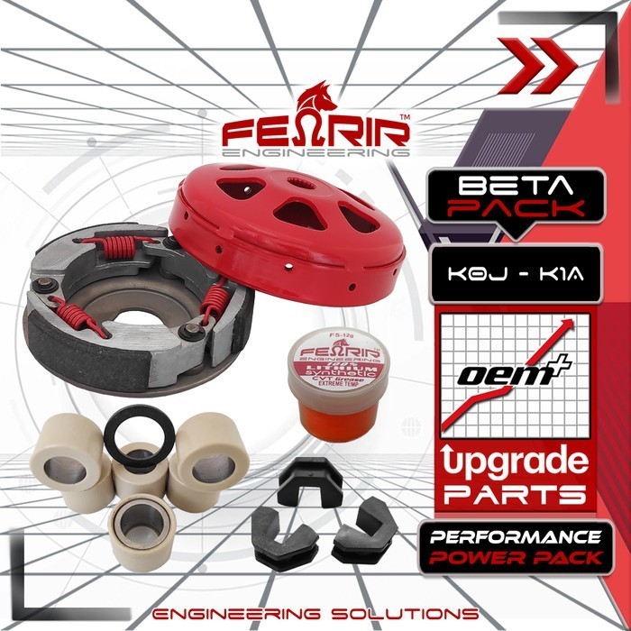 PAKET UPGRADE CVT GENIO BEAT 2020 SCOOPY 2021 - MERK FENRIR