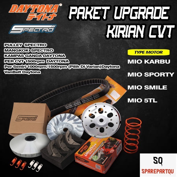 UPGRADE CVT MIO SPORTY - MIO SMILE - MIO KARBU - MIO OLD/KARBU
