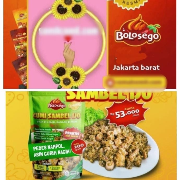 

bolosego cumi sambal ijo TB
