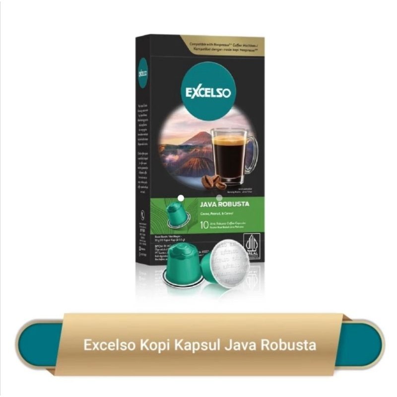 

kopi excelso kapsul nespreso java robusta