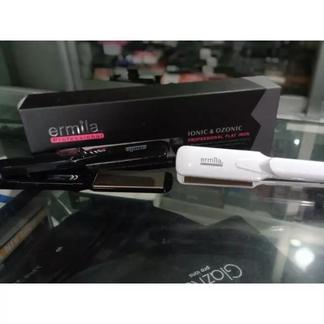 ermila catok rambut ionic+ozonic professional flat iron