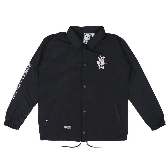 Kremlin Coach Jacket Japan Hitam - Yuki