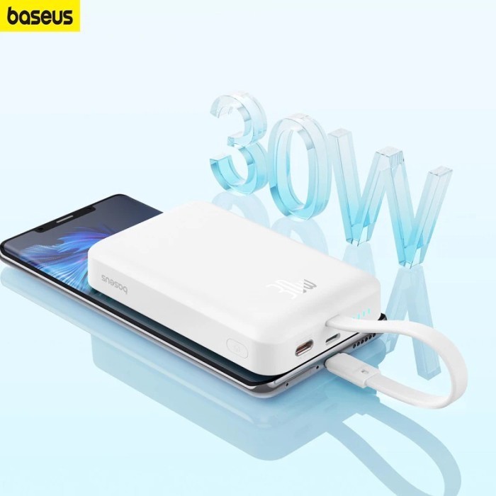 Baseus 30W Powerbank 10000Mah Magnetic Wireless Iphone 15 Pro Max