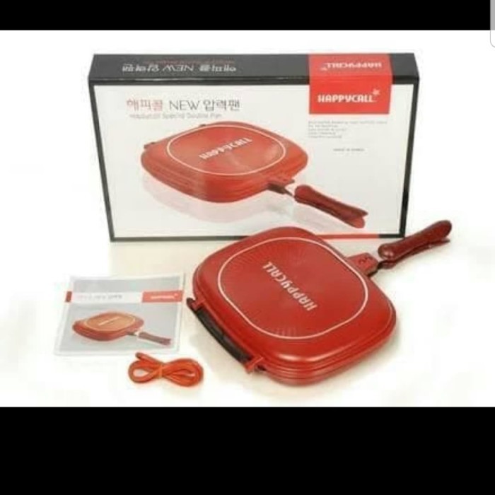 WAJAN / PANCI HAPPY CALL DOUBLE PAN BESAR 32cm