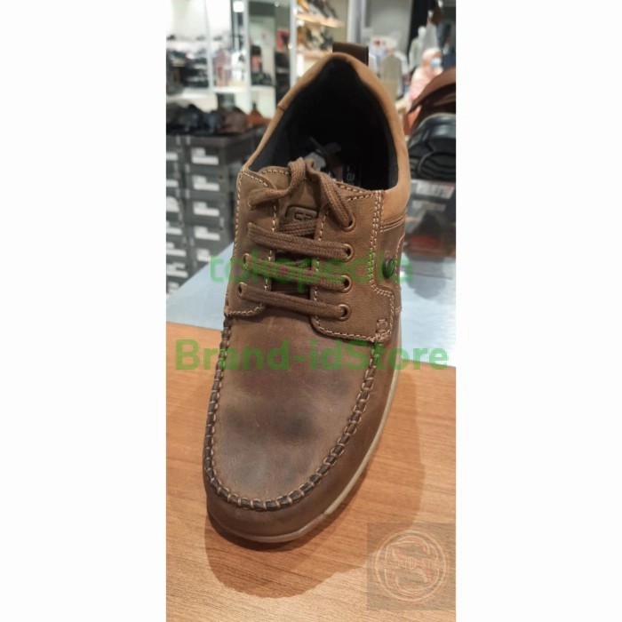 Sepatu Casual Camel Active Original Vamos Khaki Kulit Asli