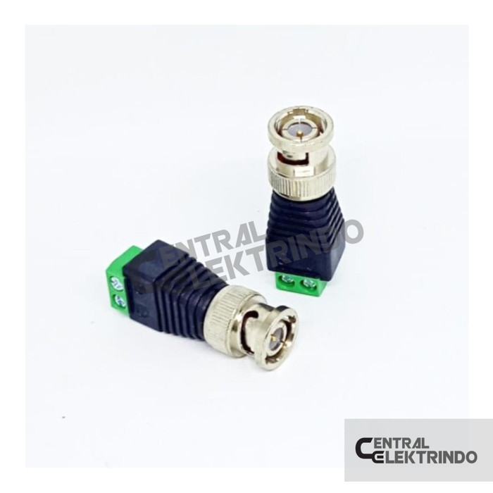 Jack BNC + Baut / Jack BNC Male to Baut Jack Adaptor CCTV Video