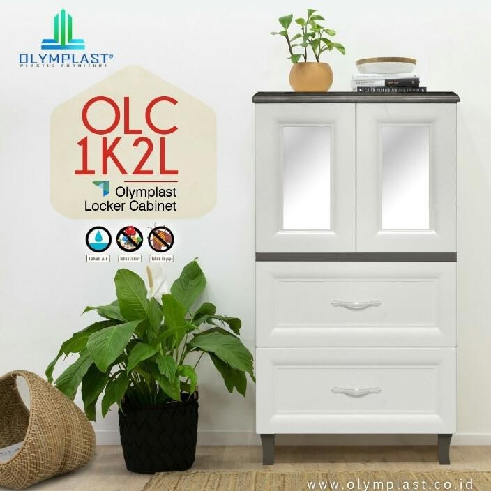 Lemari Pastik Olymplast OLC 1K2L