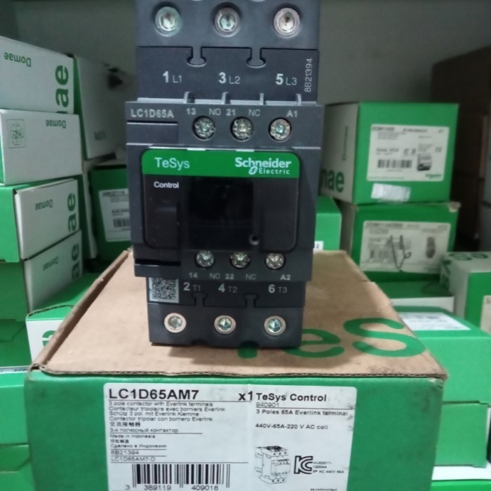 kontaktor Schneider LC1D65a m7 contactor LC1D65am7 LC1D65 am7