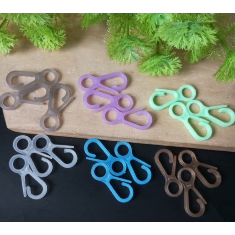Stopper Kait Masker Hook  Gesper Lobster   Stoper Kakait Plastik Kait Strap Masker Kew Kew Warna Kai