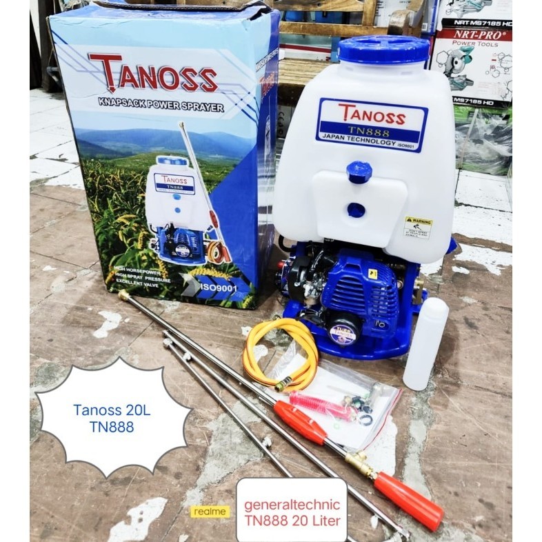 Knapsack Sprayer Tanoss Tn888 Tu26 Mesin Semprot Kabut 3Wz-4 20Liter