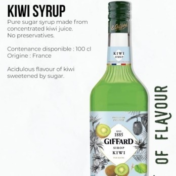 

Giffard syrup Kiwi 1 liter