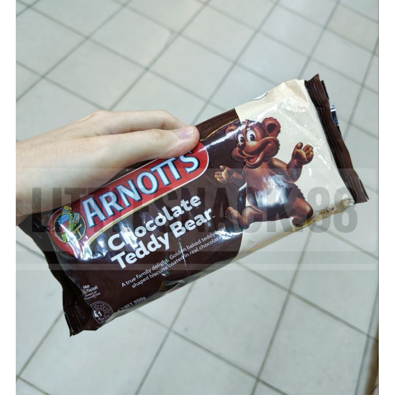 

BISKUIT ARNOTTS CHOCOLATE TEDDY BEAR