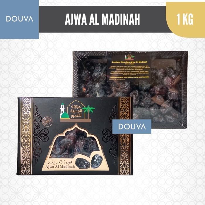 

KURMA AJWA AL MADINAH ASLI PREMIUM / MADINA MEDINA / NABI 1 KG