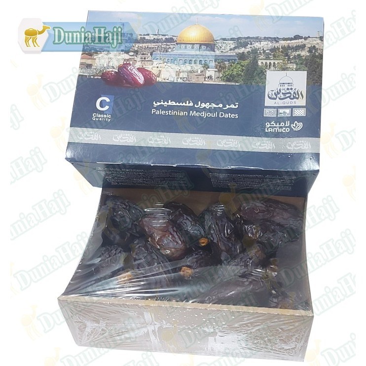 

Kurma Medjool 1KG Jumbo Palestin Medjoul Natural Dates Asli Palestine