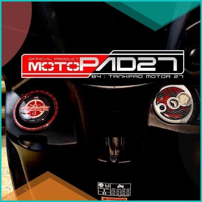 Sticker Fuelpad Keypad Resin Timbul Yamaha Freego 19F3B2024 onderdil