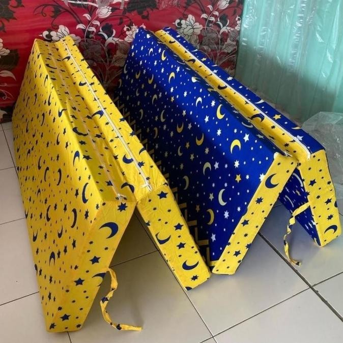 Baru [Ready Cod] Inoac Kasur Lipat Busa / Kasur Lantai Inoac Lipat 4 Almoeradell